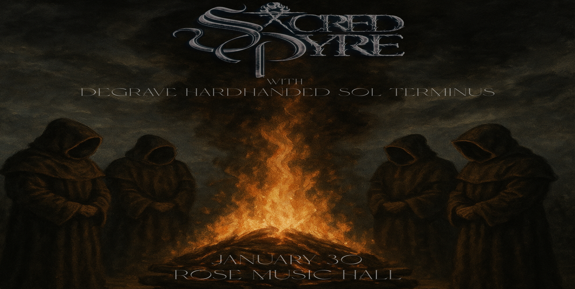 Sacred Pyre at Rose Music Hall (Inside) | Columbia, Missouri on January 30, 2026