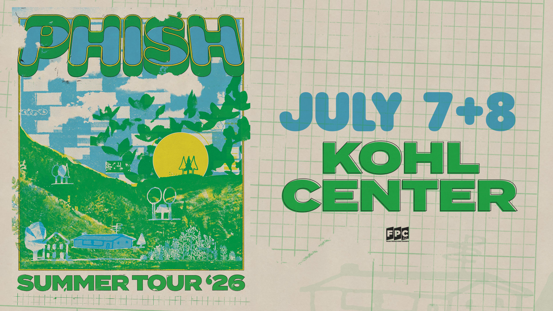 Phish at Kohl Center at Kohl Center | Madison, WI on July 7, 2026